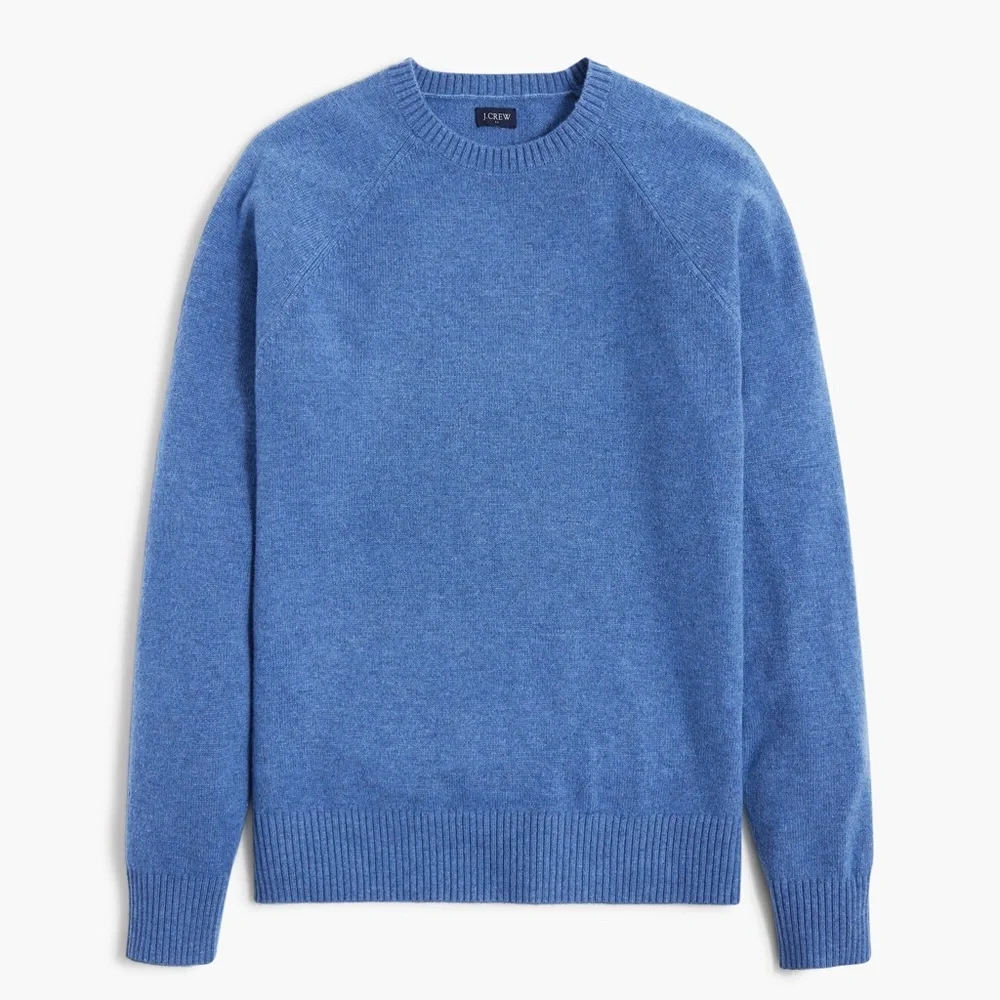 J.Crew Crewneck sweater in supersoft lambswool blend Size M NWT